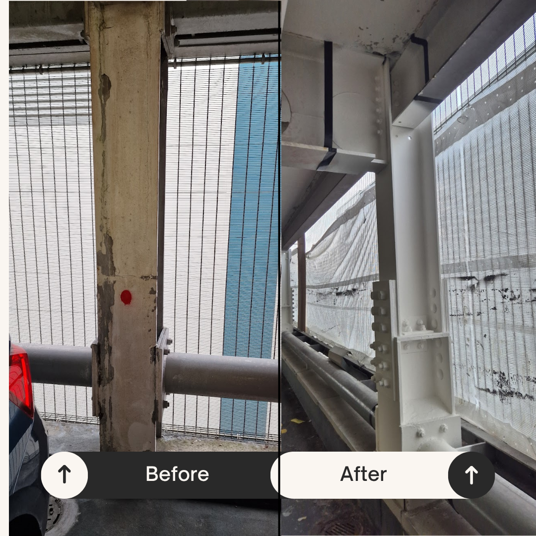 Beige Minimalist Skincare Before And After Instagram Post